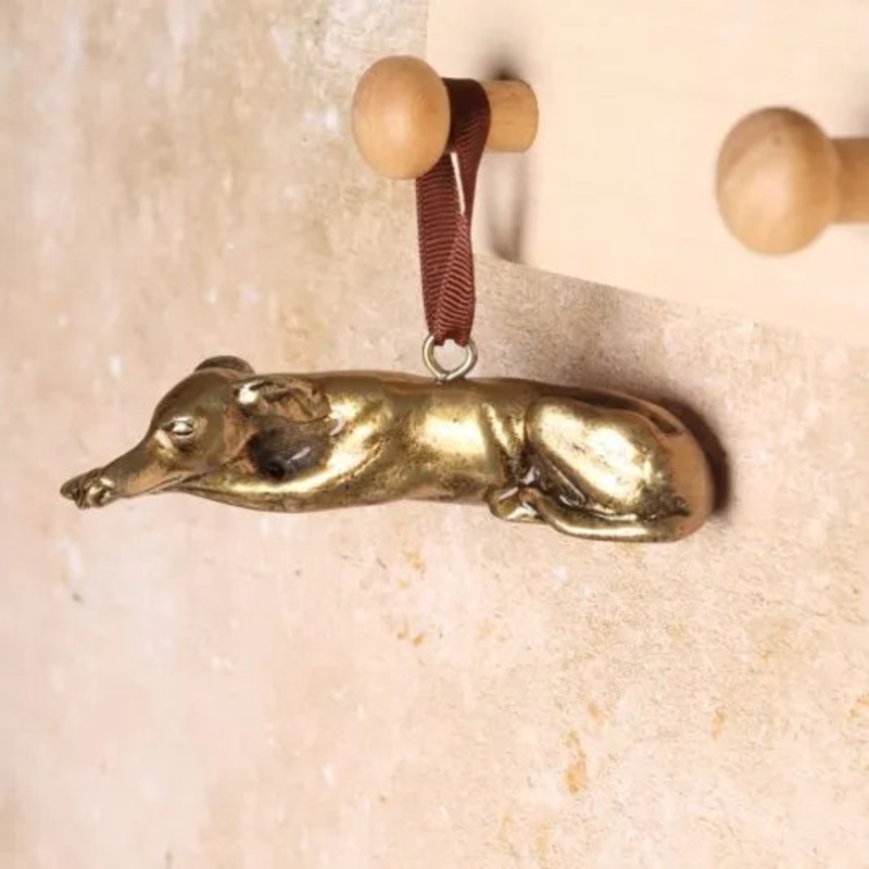 Adams & Mack Hanging Greyhound Decoration
