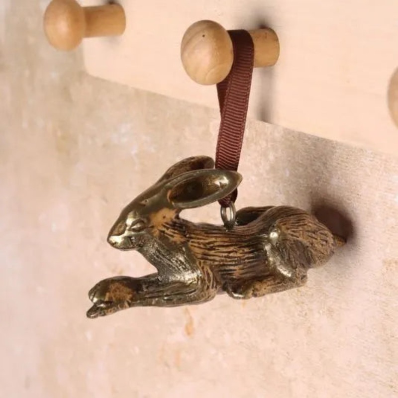 Adams & Mack Hanging Hare Decoration