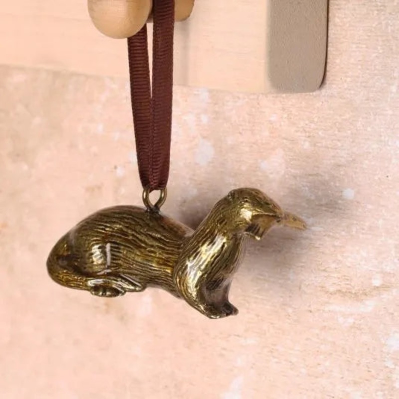 Adams & Mack Hanging Otter Decoration