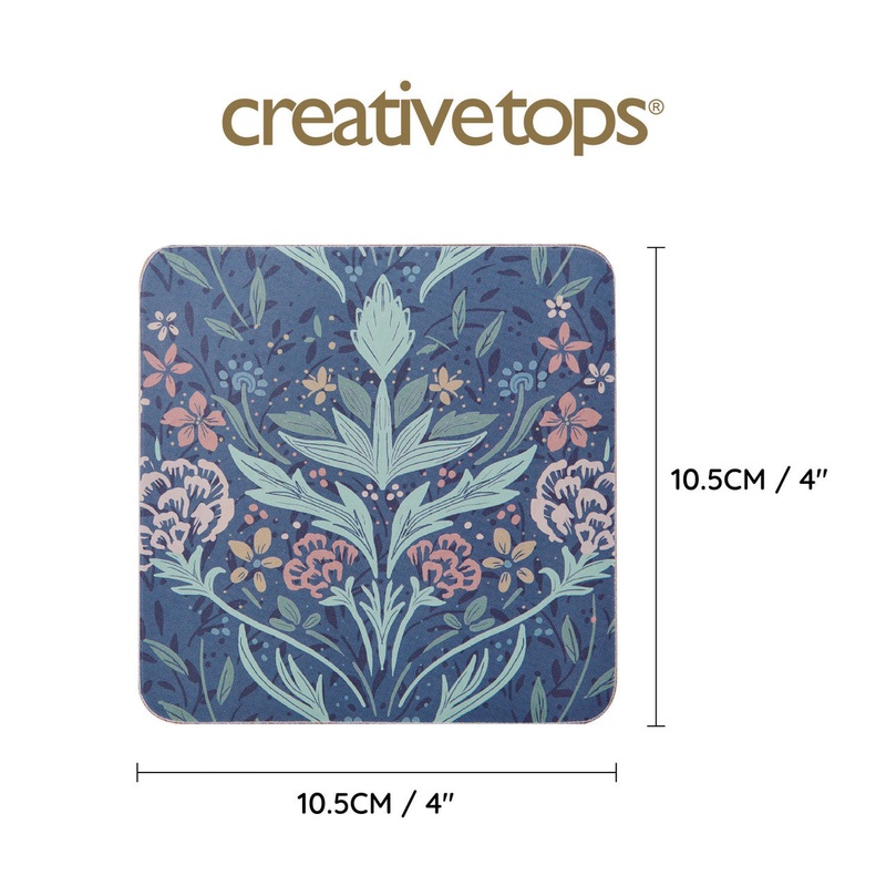 Creative Tops Arts & Craft Pack of 4 Premium Coasters