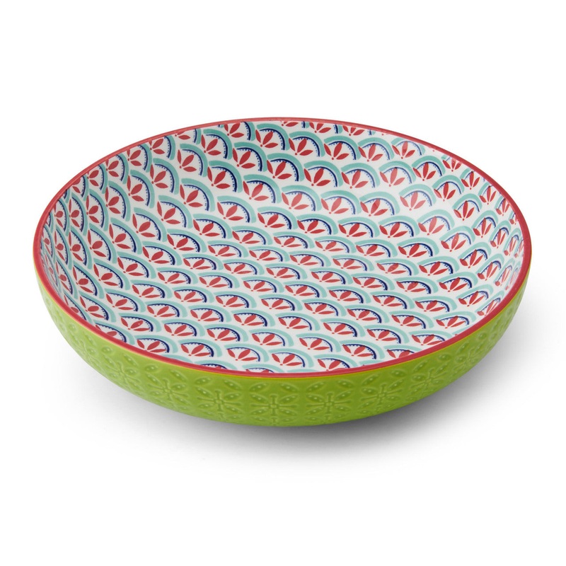Mikasa Geometric Line 21cm Stoneware Bowl