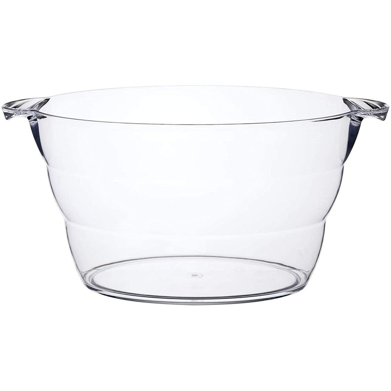 KitchenCraft BarCraft Acrylic Large Oval Drinks Pail / Cooler