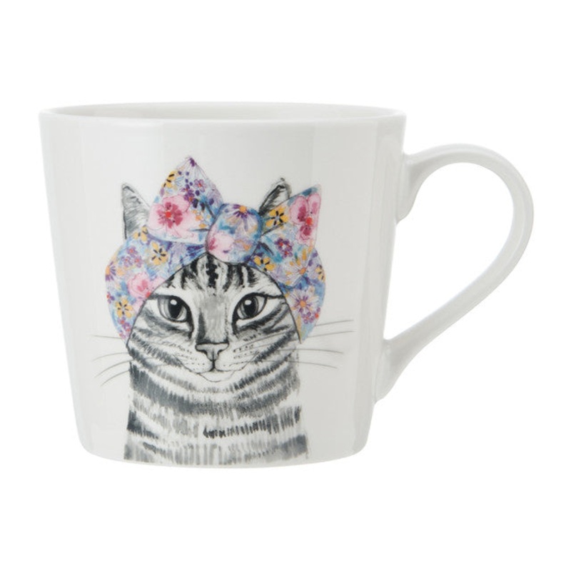 Mikasa Tipperleyhill Cat Fine China Mug