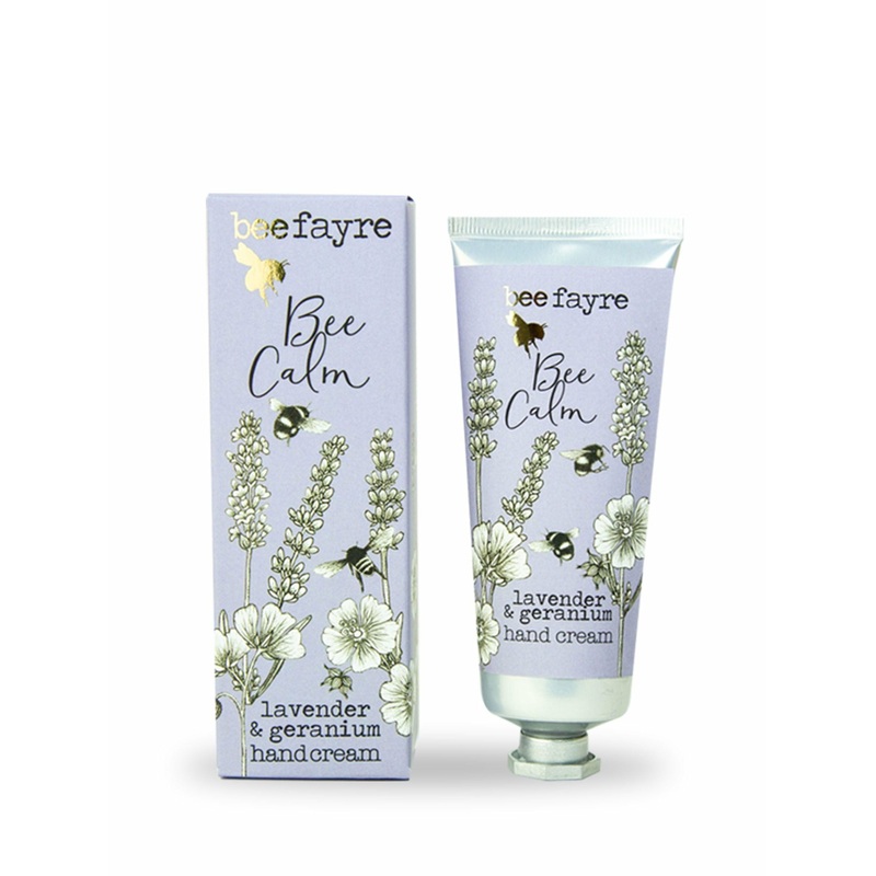 Bee Fayre Bee calm Lavender & Geranium Hand Cream 60ml