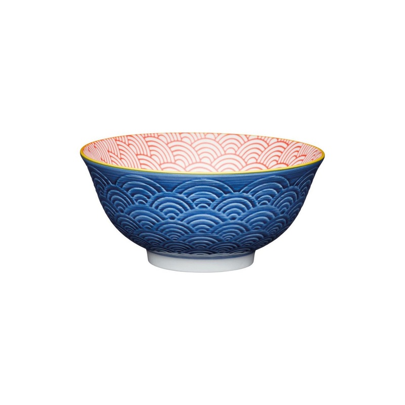 KitchenCraft Blue Arched Bowl In One