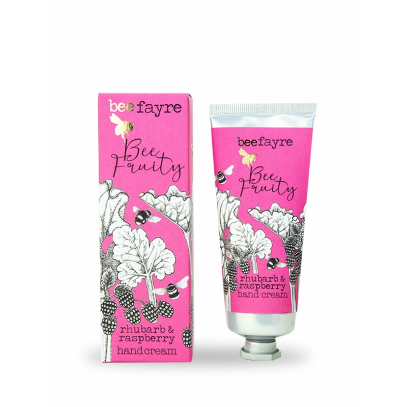 Bee Fayre Bee Fruity Rhubarb & Raspberry Hand Cream