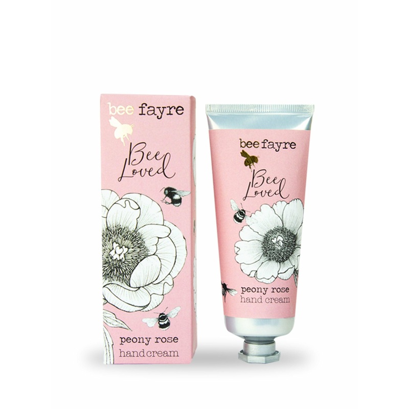 Bee Fayre Bee Loved Peony Rose Hand Cream 60ml