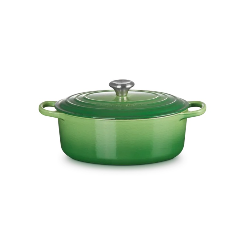 Le Creuset Signature Cast Iron Bamboo Oval Casserole - All Sizes