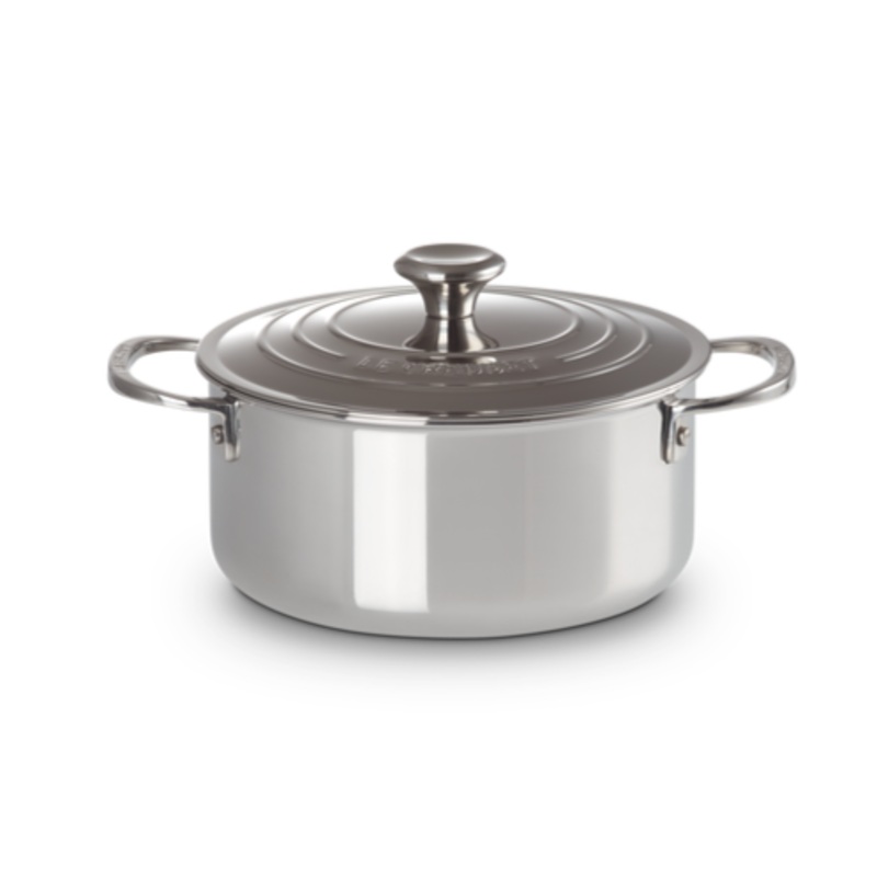 Le Creuset Signature Stainless Steel 24cm Casserole