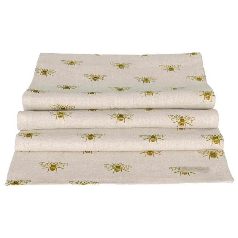 Sophie Allport Bees Linen Table Runner