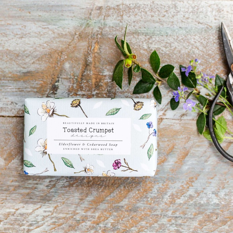Toasted Crumpet Elderflower & Cedarwood Soap
