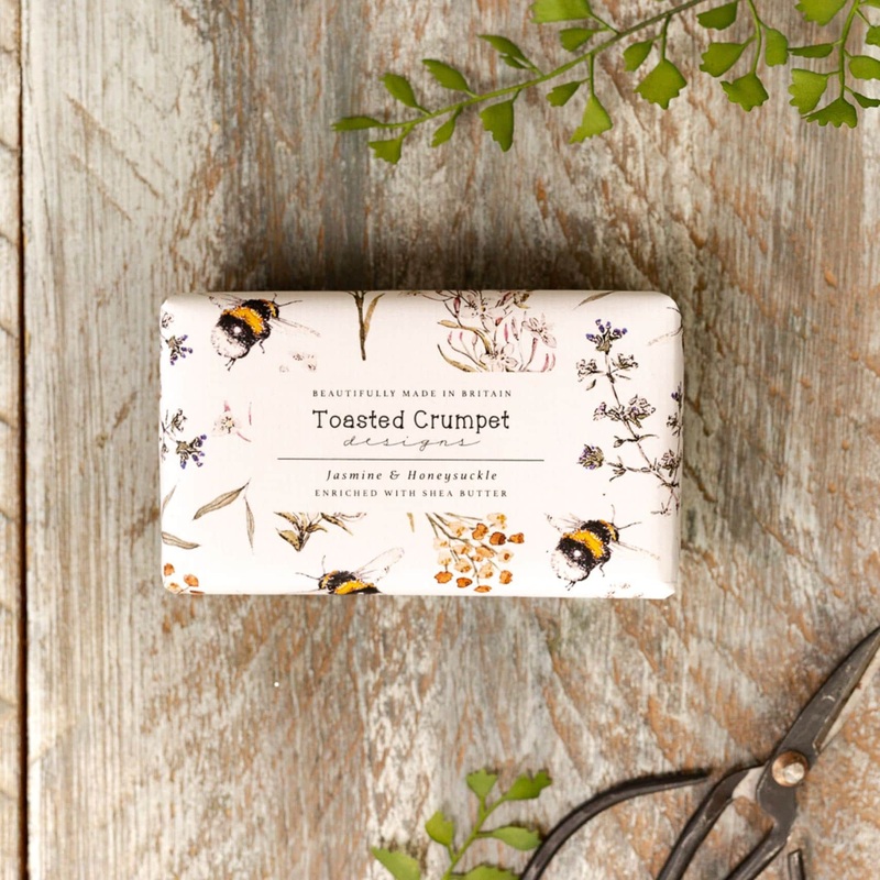 Toasted Crumpet Jasmine & Honeysuckle Soap