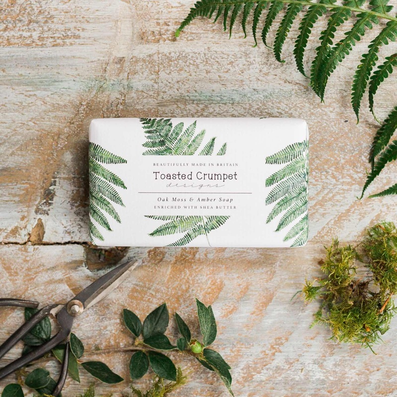 Toasted Crumpet Oak Moss & Amber Soap
