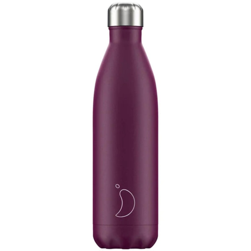 Chilly's Matt Purple 500ml Bottle