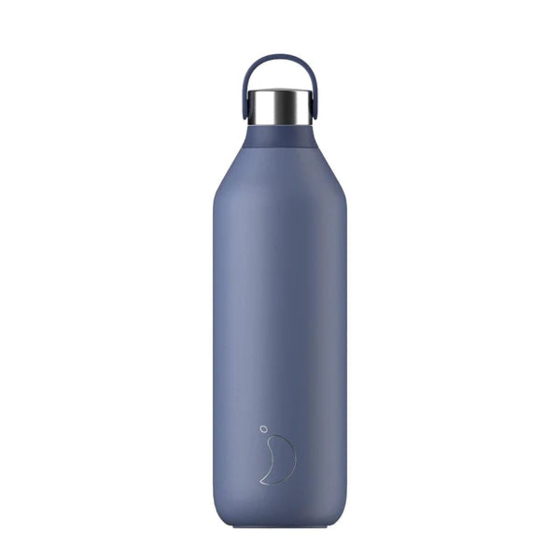 Chilly's Series 2 Whale Blue 1 Litre Bottle