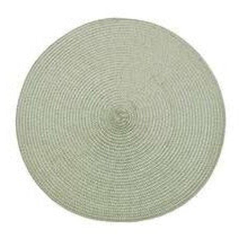 Waltons & Co Ribbed Pale Olive Placemat