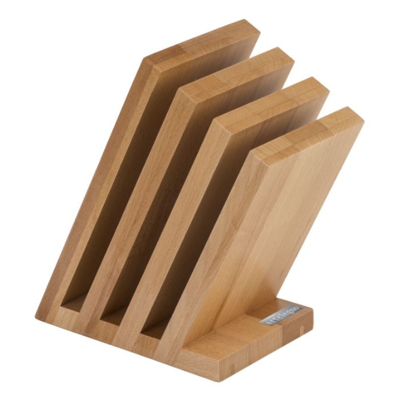Artelengo Venezia Magnetic Beech Knife Block - 9 slot