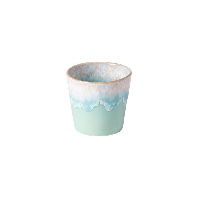 Grespresso 200ml Stoneware Lungo Cafe Cup - Aqua