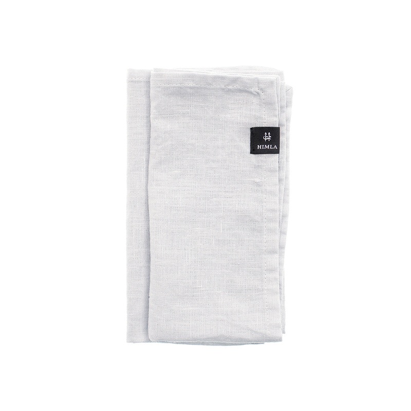 Himla Sunshine Set of 4 Napkins - White