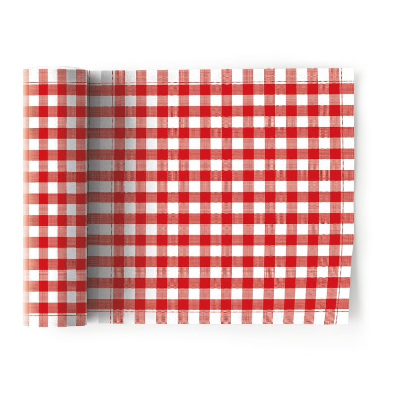 My Drap 12 Piece Cotton Napkin Roll - Gingham