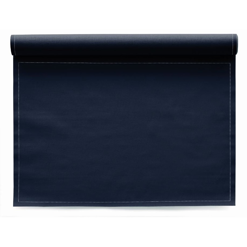 My Drap 12 Piece Cotton Placemat Roll - Petrol