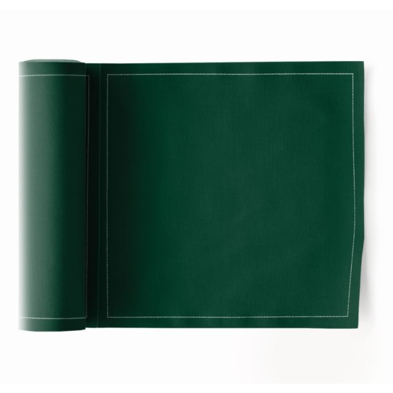 My Drap 24 Piece Cotton Napkin Roll - English Green