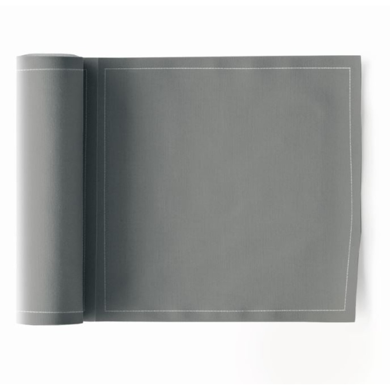 My Drap 24 Piece Cotton Napkin Roll - Grey