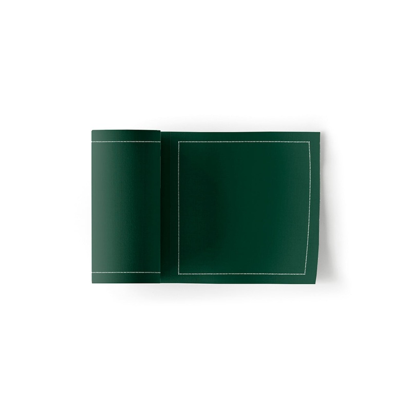 My Drap 50 Piece Coaster Roll - English Green