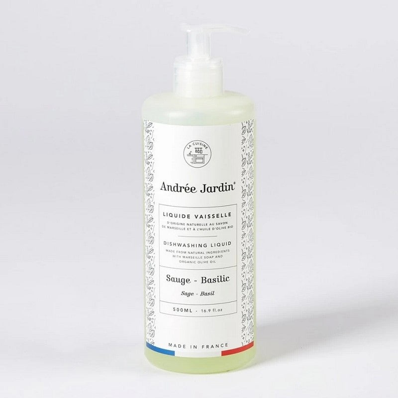 Andre Jardin Organic Olive Dishwash Soap - Sage