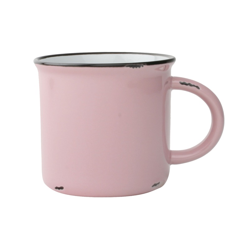 Canvas Home Large Tinware Mug - Pink