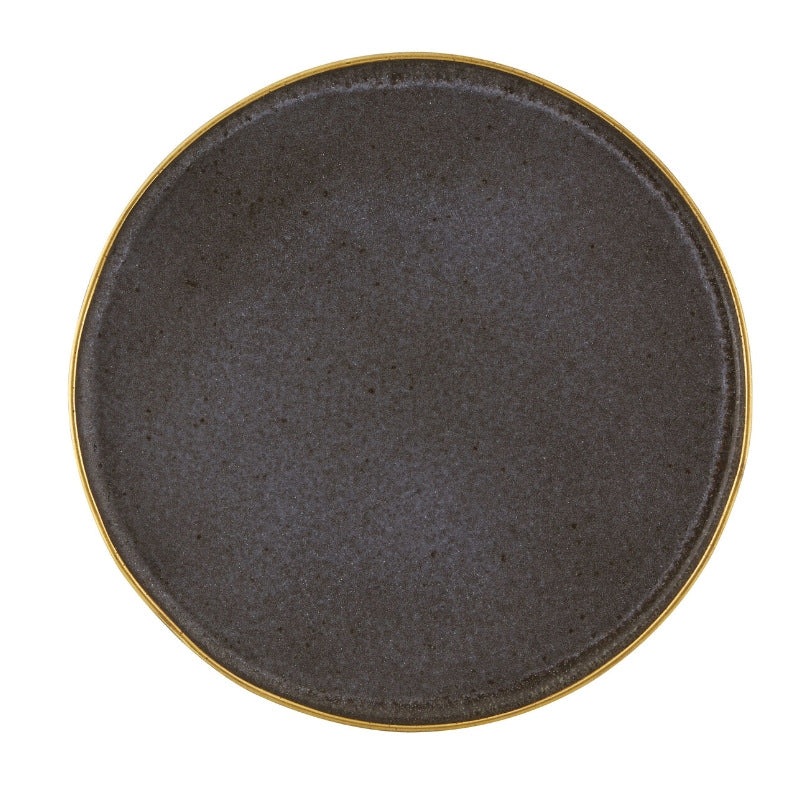 Casa Alegre Gold Stone Bronze Charger - 33cm