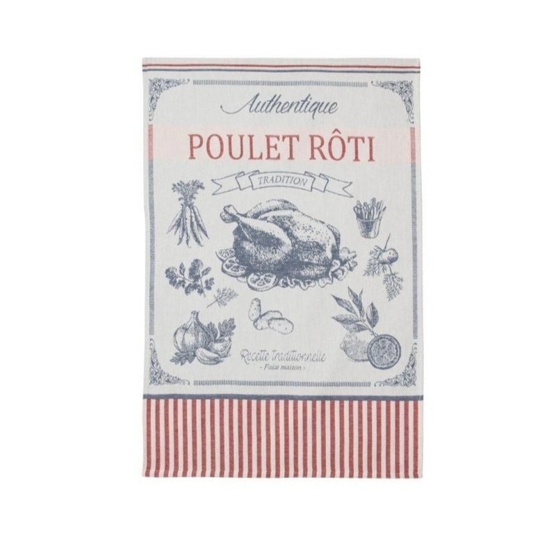 Coucke Jacquard Kitchen Towel - Chicken