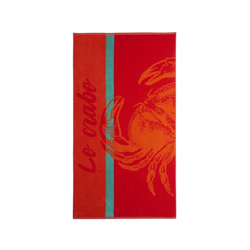 Coucke Jacquard Kitchen Towel - Crab