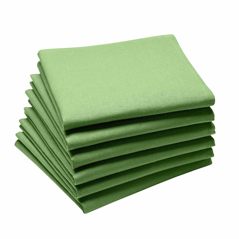 Coucke Plain Cotton Napkin - Broccoli