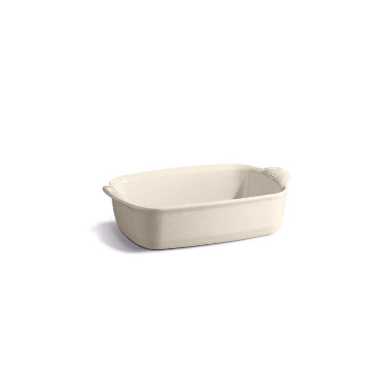 Emile Henry 22cm Rectangular Oven Dish - Cream