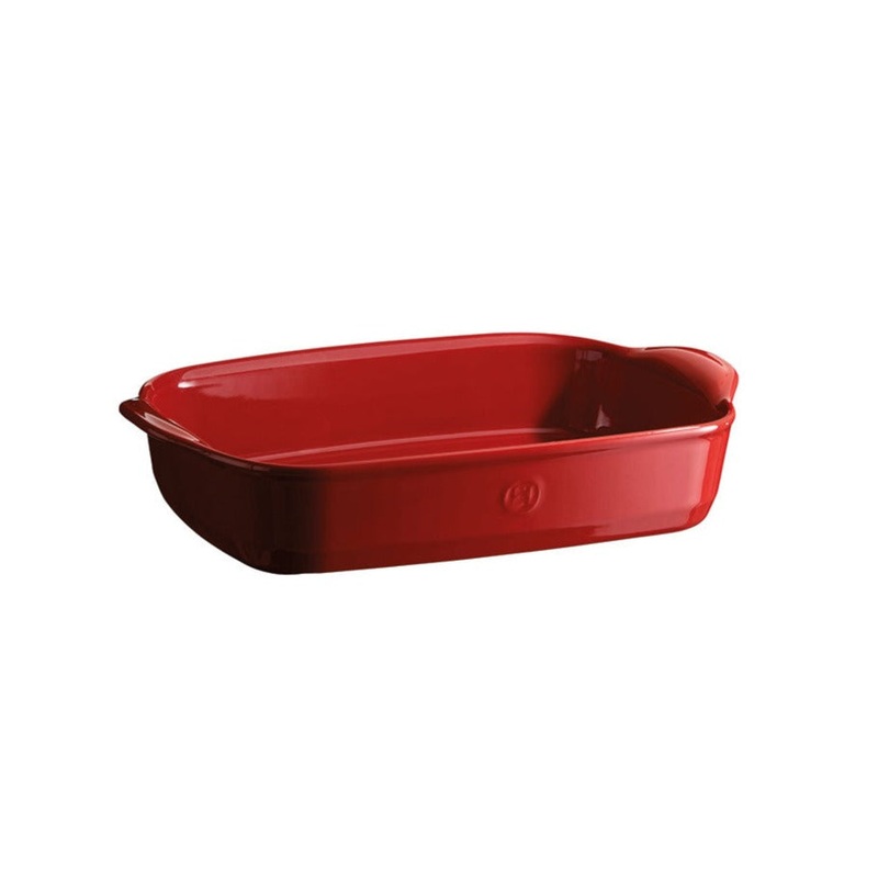 Emile Henry 22cm Rectangular Oven Dish - Red