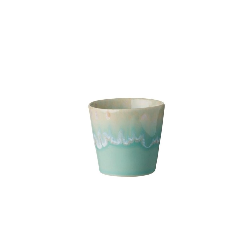 Grespresso 90ml Stoneware Espresso Cup - Aqua