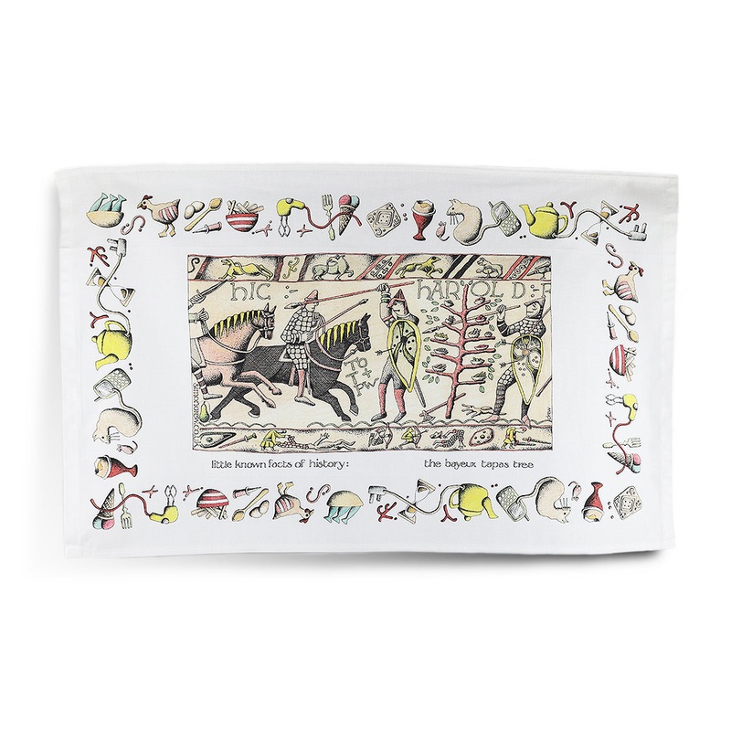 Simon Drew Tea Towel - Bayeux