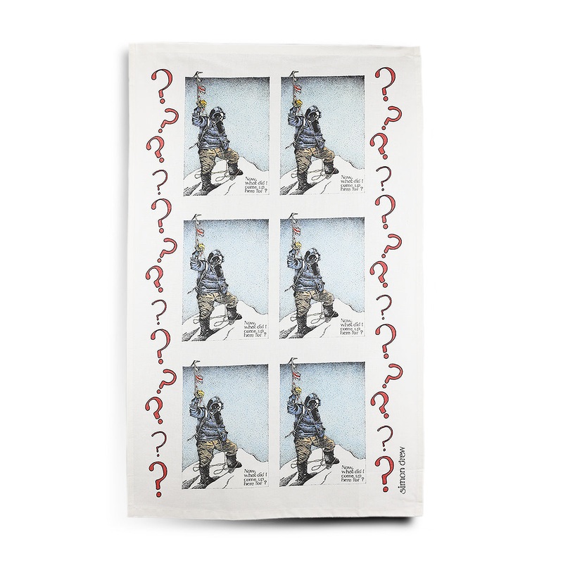 Simon Drew Tea Towel - Everest