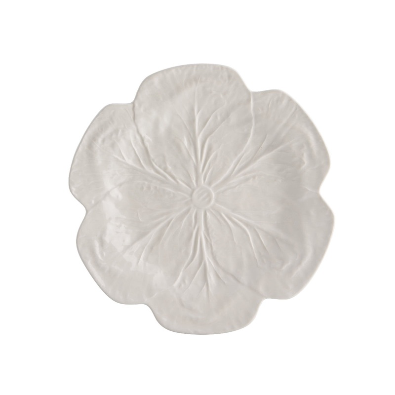 Bordallo Pinheiro White Cabbage Dinner Plate -  26.5cm