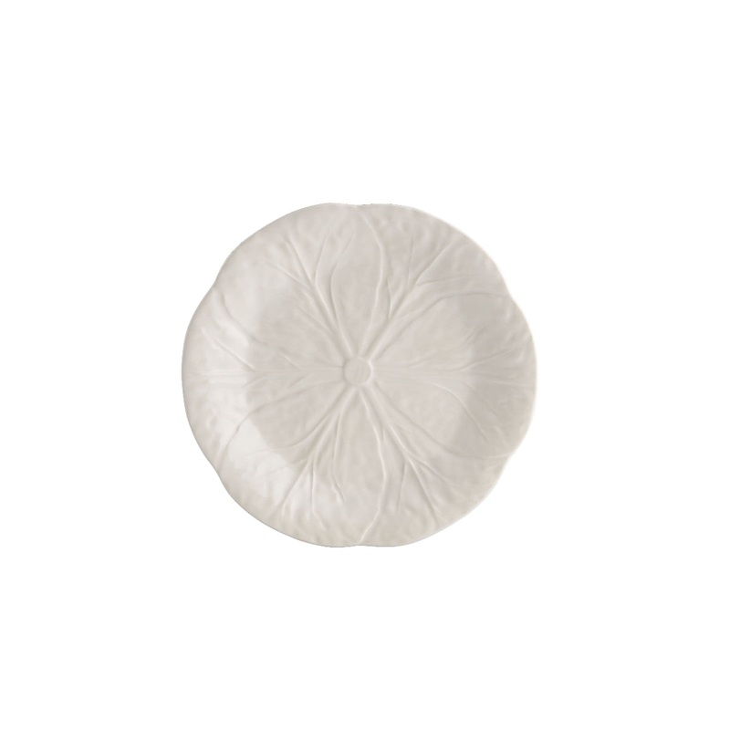 Bordallo Pinheiro White Cabbage Side Plate - 19cm