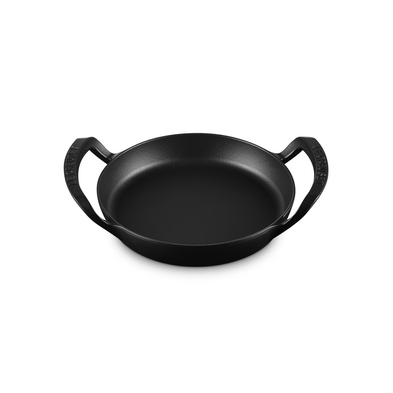 Le Creuset Black BBQ Round Skillet - 25cm