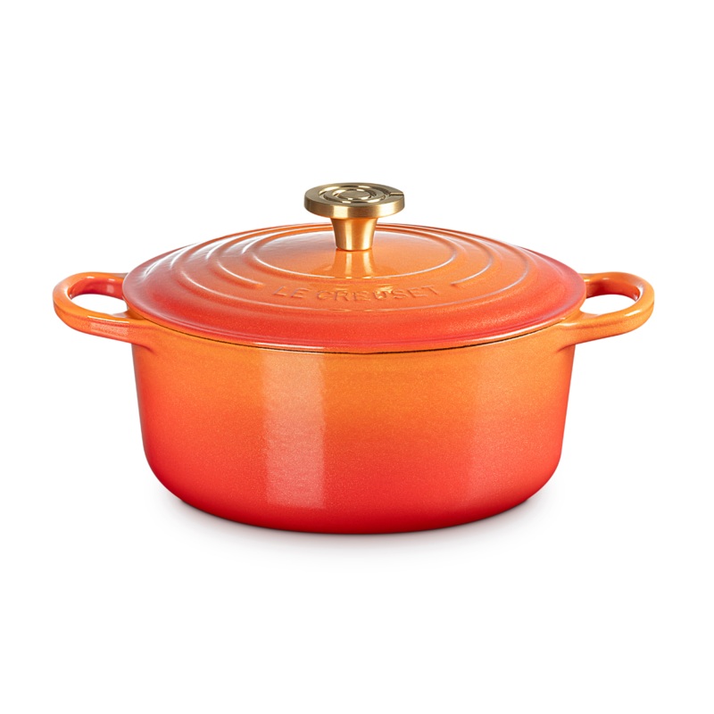 Le Creuset Flamme Doree Round Casserole - 24cm