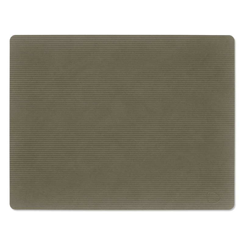 Lind DNA Corduroy Army Green Table Mat