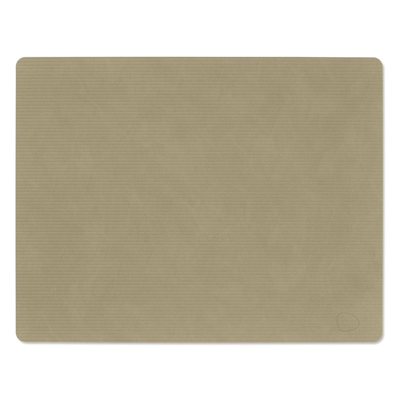 Lind DNA Corduroy Herbal Dust Square Table Mat