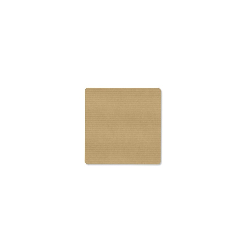 Lind DNA Corduroy Khaki Square Coaster