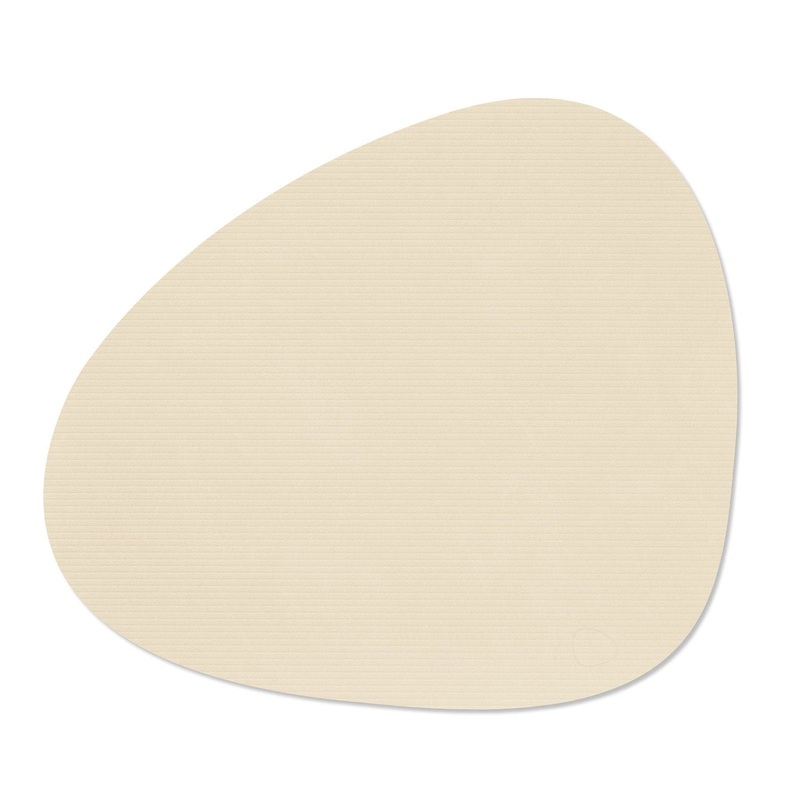 Lind DNA Corduroy Vanilla Curve Table Mat