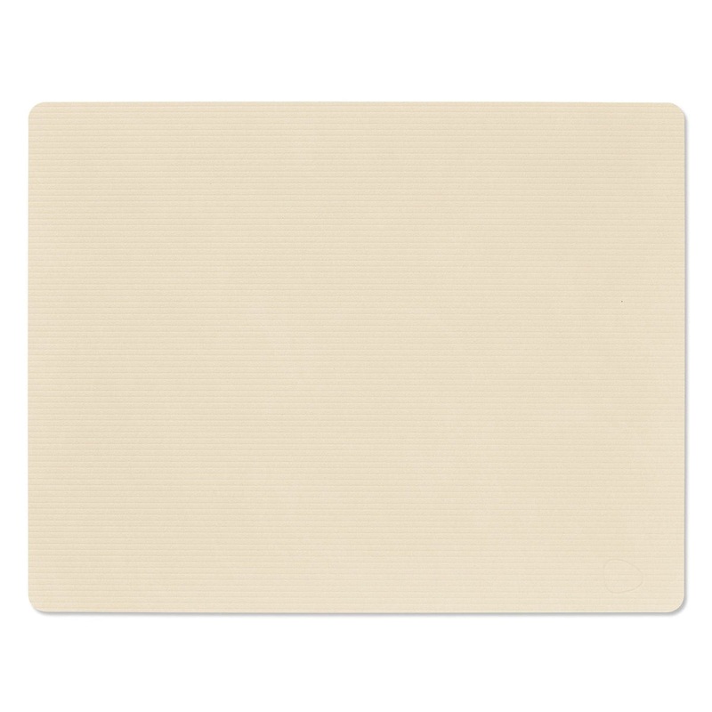 Lind DNA Corduroy Vanilla Square Table Mat