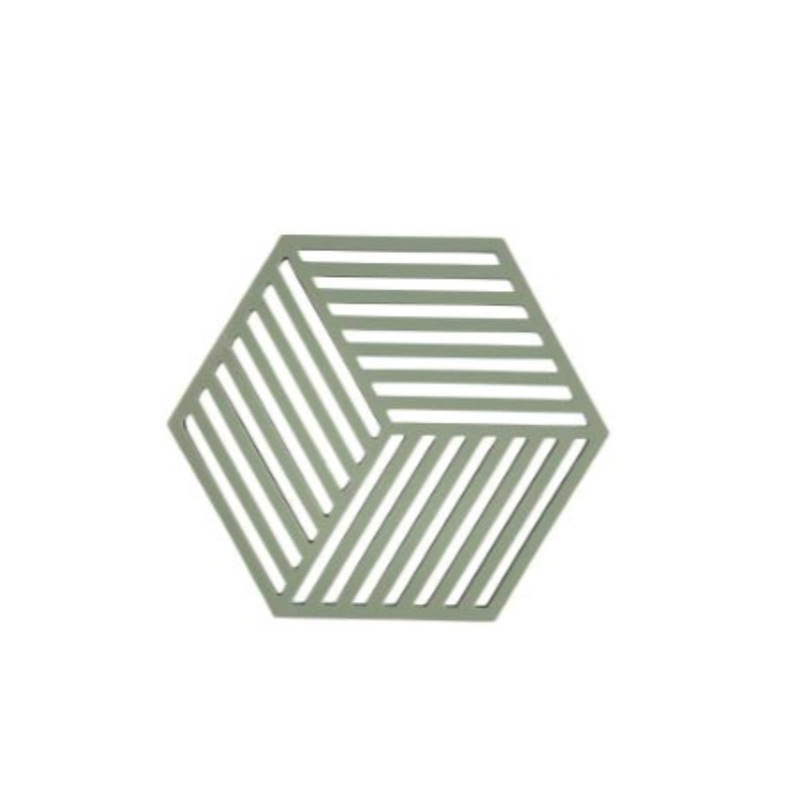 Silicone Trivet Hexagon  Indigo