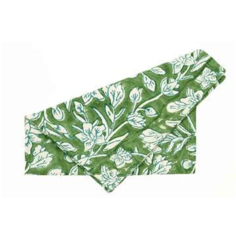Walton & Co Lily Napkins Set Of 4 - Apple